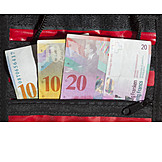   Savings, Swiss Franc, Wallet