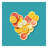   Heart, Vitamin c, Citrus fruit