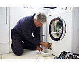   Job & Profession, Repair, Repair, Defect, Electrician, Plumber, Washing Machine