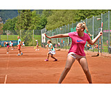   Tennis, Tennisspielerin