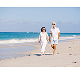   Beach Walking, Love Couple, Relationship