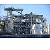   Industry, Factory, Cement Plant
