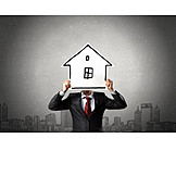   Immobilie, Immobilienmakler, Immobilienmarkt, Baufinanzierung