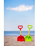   Beach, Vacation, Summer holidays, Sand toys