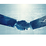   Handshake, Business Partnership, Deal