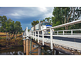   Brücke, Australien, Truck, Macquarie River, Rawsonville Bridge