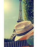   Musik, Gitarre, Paris, Straßenmusik
