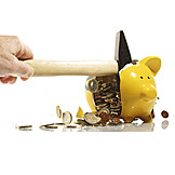   Piggy Bank, Savings, Smash