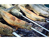   Broiling, Prepared Fish, Mackerel