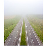   Autobahn, Nebel