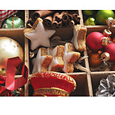   Christmas tree decorations, Cinnamon biscuit