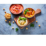   Orientalische Küche, Vegan, Hummus