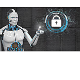   Datensicherheit, Künstliche Intelligenz, Robotik