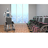   Rollstuhl, Künstliche Intelligenz, Assistenz
