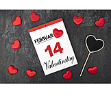   Valentine's Day, 14th February