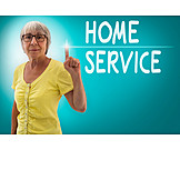   Dienstleistung, Haushaltshilfe, Home Service