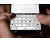   Typing, Touchscreen, Smart Phone