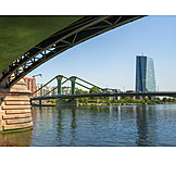   Bridge, Main River, Frankfurt