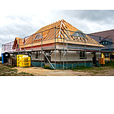   Hausbau, Dachkonstruktion