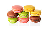   Multi Colored, Almond Biscuits, Macaron