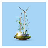   Alternative Energie, Stromerzeugung, Regenerative Energie