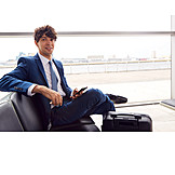   Businessman, Business Travel, Airport