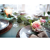   Wedding, Romantic, Place Setting, Wedding Table