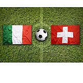   Soccer, Italy, Switzerland