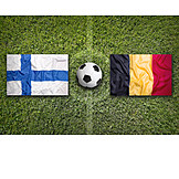   Fußball, Finnland, Belgien