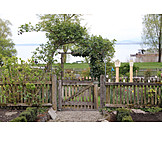   Garden, Garden Fence, Country Style