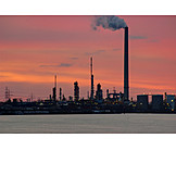   Industry, Power Station, Oil Refinery