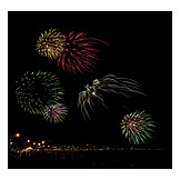   Firework Display, New Years Eve, Fireworks