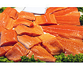   Sales, Prepared Fish, Salmon Steak