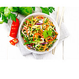   Healthy Diet, Asian Cuisine, Salad