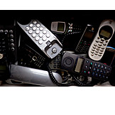   Telephone, Recycling, Electronic Scrap