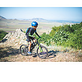   Mountain Range, Extreme Sports, Mountain Bike