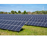   Solarzellen, Sonnenenergie, Solarkraftwerk