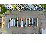   Logistics, Truck, Parking Lot