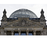   Reichstag building, Glass dome  