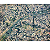   Luftbild, Paris