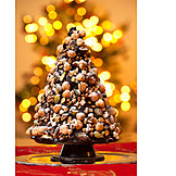   Nüsse, Schokolade, Weihnachtsbaum