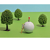   Golf, Golf Course, Golf Ball