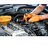   Car, Engine, Maintenance, Inspection, Mechanician