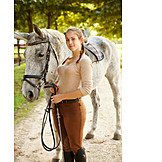   Portrait, Horse, Hobbies, Horsewoman