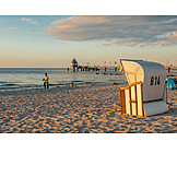   Beach, Beach Chair, Baltic Sea
