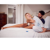   Couple, Laughing, Happy, Desire For A Child, Pregnancy Test
