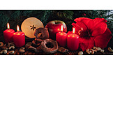   Apple, Christmas Decoration, Apple Rings