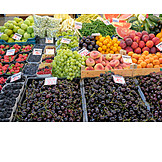   Obst, Markt, Marktstand