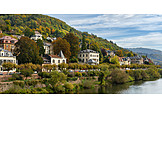   Heidelberg, Villa, Neckar