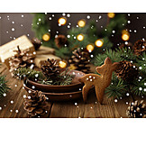   Christmas, Gingerbread, Christmas Decoration